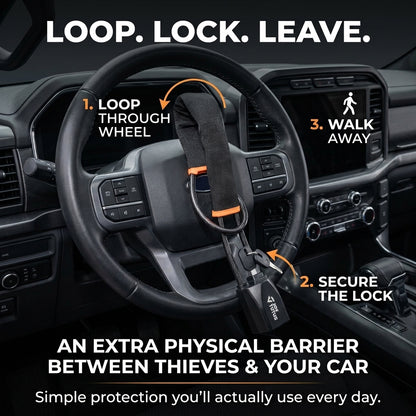 WheelGuard™ — Anti-Theft Steering Wheel Lock