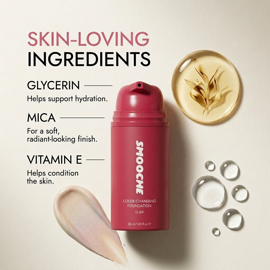 SMOOCHE™ Color-Changing Foundation