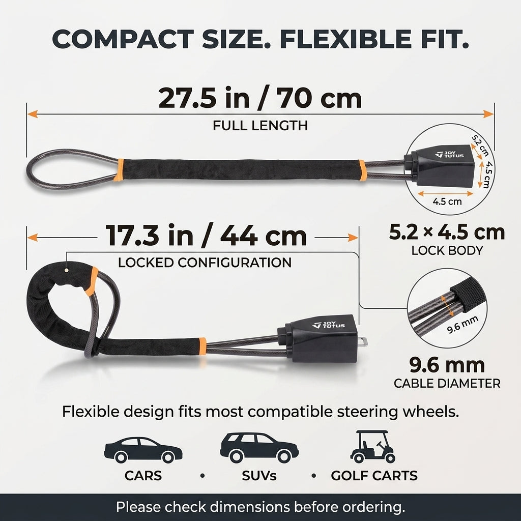 WheelGuard™ — Anti-Theft Steering Wheel Lock