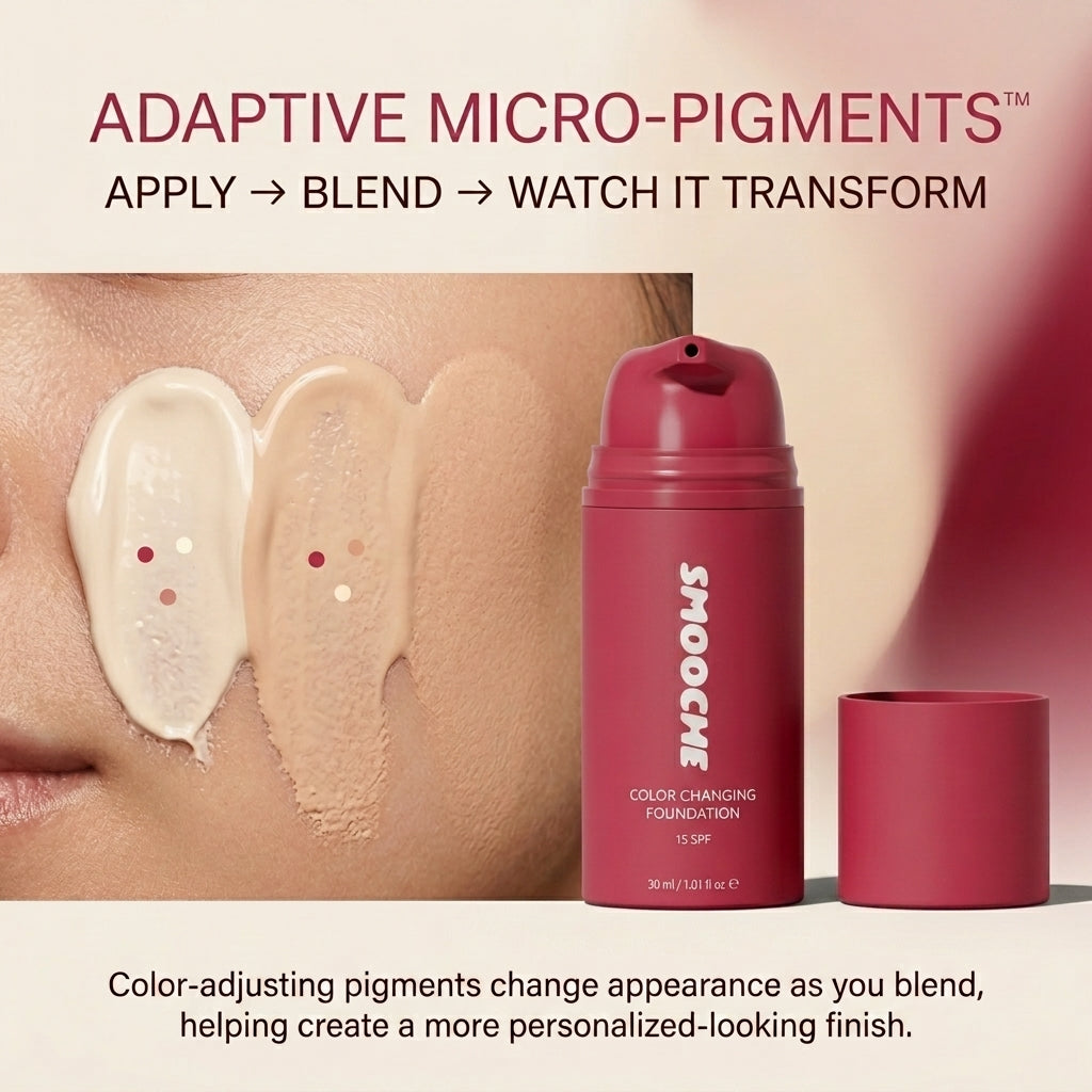 SMOOCHE™ Color-Changing Foundation
