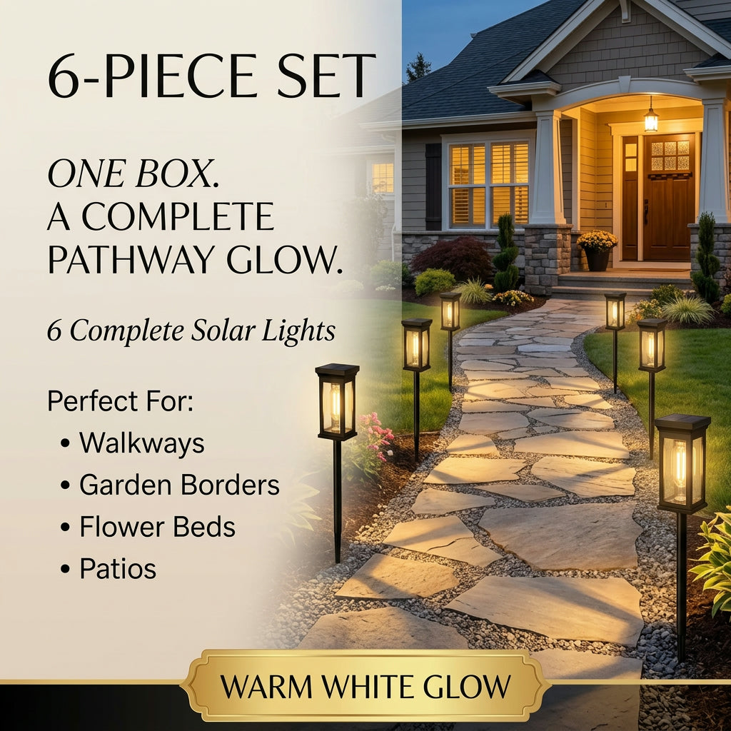 Auresti™ Solar Pathway Lights