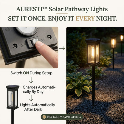 Auresti™ Solar Pathway Lights